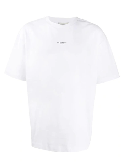 Shop Drôle De Monsieur Drole De Monsieur T-shirts In White