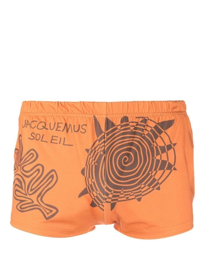 Shop Jacquemus Swimsuits In Orange
