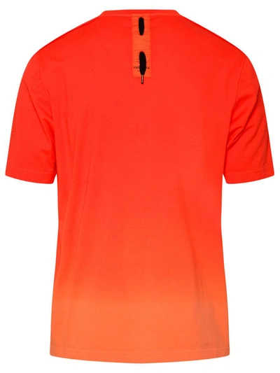 Shop Premiata Athens T-shirt In Orange Cotton