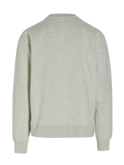 Shop Stampd 'chrome Flame' Sweatshirt In Gray