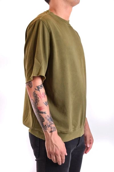 Shop Paolo Pecora T-shirt In Military Green