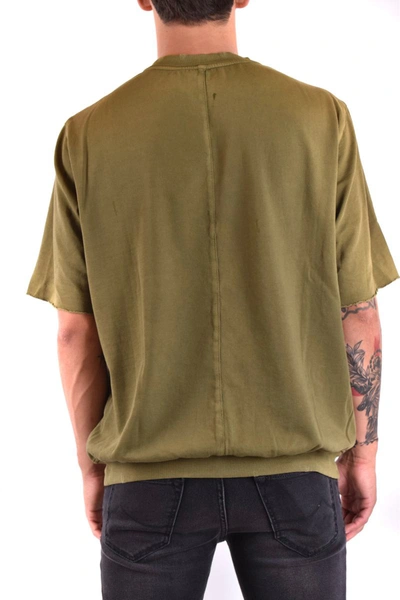 Shop Paolo Pecora T-shirt In Military Green