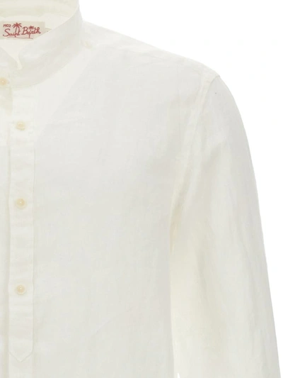 Shop Mc2 Saint Barth 'klarke' Shirt In White
