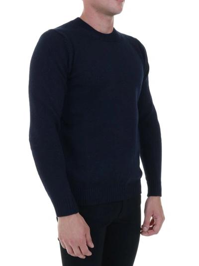 Shop Roberto Collina Wool Sweater Blue