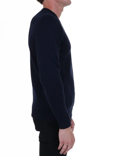 Shop Roberto Collina Wool Sweater Blue