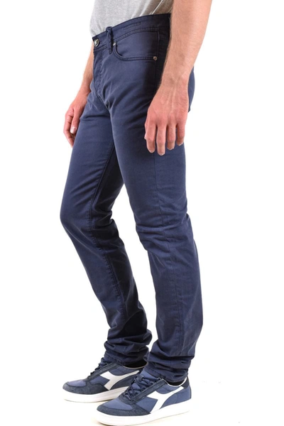 Shop Roy Rogers Roy Roger's Trousers In Blue