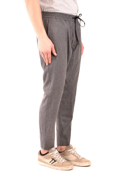 Shop Hōsio Hosio Trousers In Gray