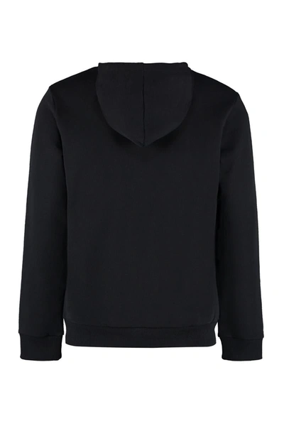 Shop Apc A.p.c. Hooded Sweatshirt In Black
