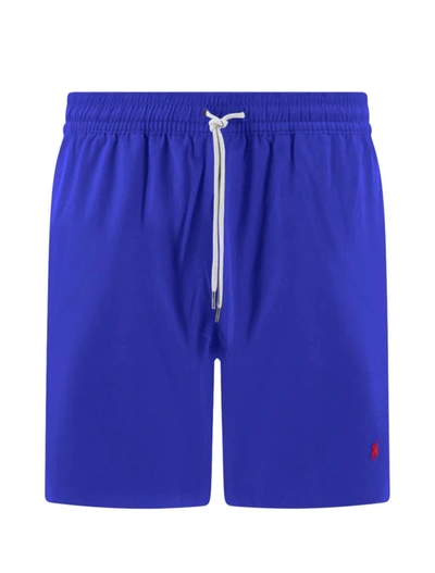 Shop Ralph Lauren Shorts In Blue
