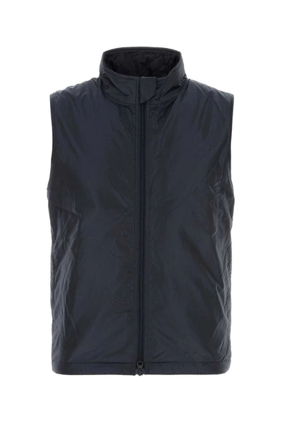 Aspesi Suit Vest  Men Color Black In Blue