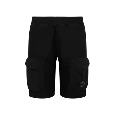 Shop C.p. Company Cargo Shorts Pants In Black