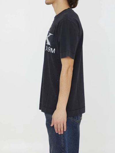 Shop Alyx Studded Cotton T-shirt In Black