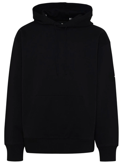 Shop Y-3 Black Cotton Sweatshirt