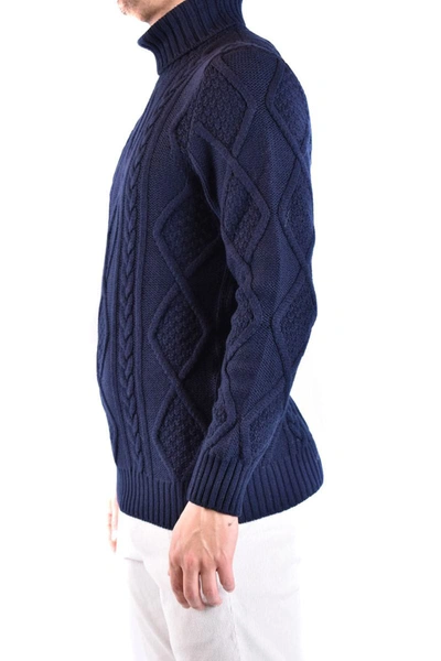 Shop Tagliatore Sweaters In Blue
