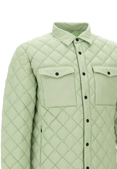 Shop Save The Duck "recy16ozzie" Jacket In Green