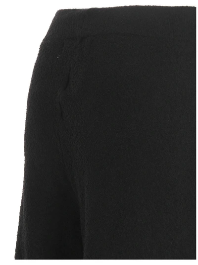 Shop Laneus 'sponge Towel' Bermuda Shorts. In Black