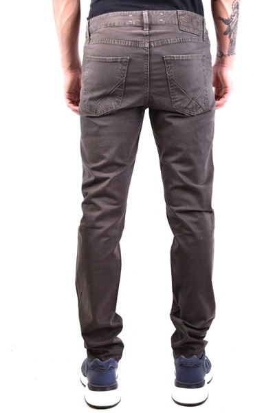 Shop Roy Rogers Roy Roger's Trousers In Dark Brown