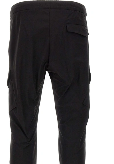 Shop Herno "laminar" Trousers In Black