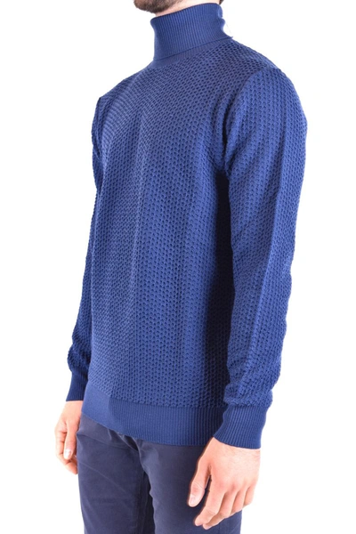 Shop Kangra Cashmere Dolcevita In Blue