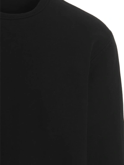 Shop Ten C Logo Patch Sweatshirt In Black