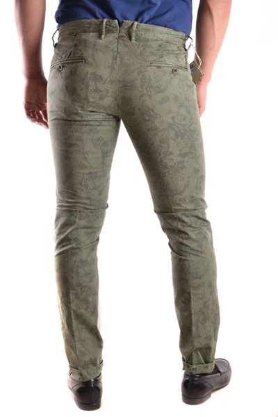 Shop Incotex Trousers In Green