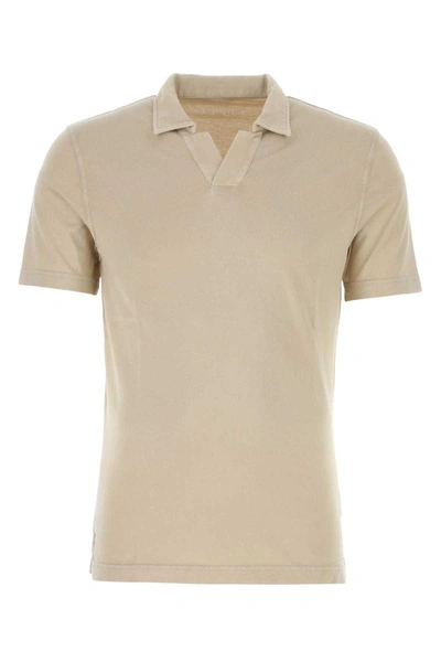 Shop Fedeli Polo In Beige O Tan