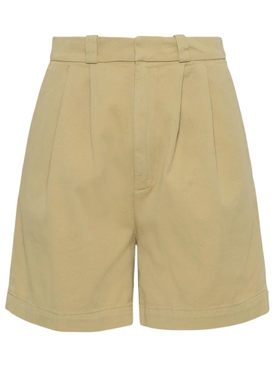 Shop Haikure Shorts New Roma In Beige