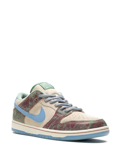 Shop Nike X Crenshaw Skate Club Sb Dunk Low Sneakers In Neutrals