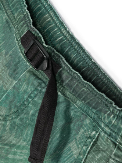 Shop Stella Mccartney Elasticated-waist Denim Jeans In Green