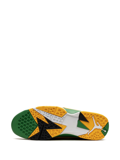 Shop Jordan Air  7 Retro "oregon Pe" Sneakers In Yellow