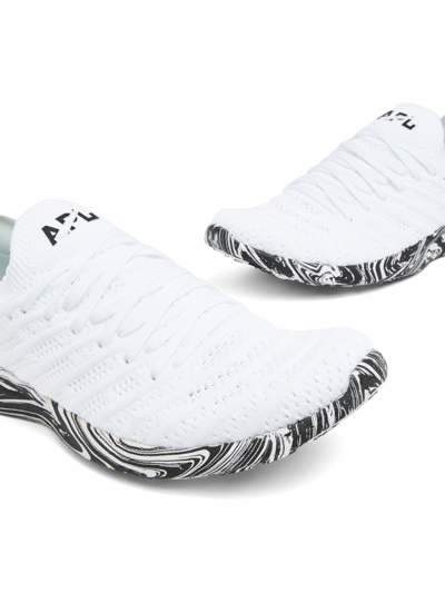 Shop Apl Athletic Propulsion Labs Techloom Phantom Sneakers In White