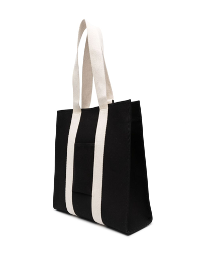 Shop Jacquemus Le Cabas Cuerda Tote Bag In Black