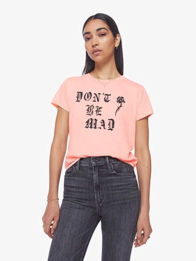 Shop Mother The Lil Goodie Goodie Don't Be Mad T-shirt (also In S, M) In Pink