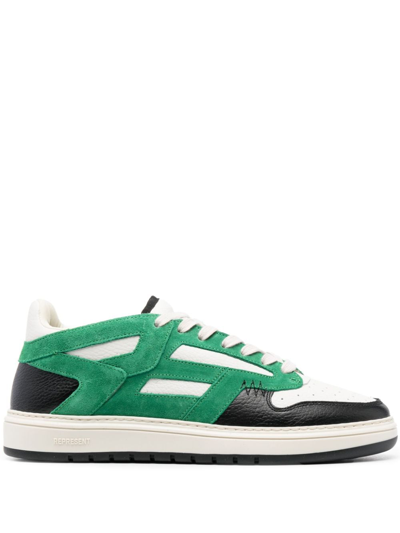 Shop Represent Reptor Low-top Sneakers In Green