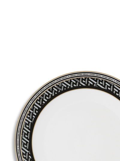 Versace X Rosenthal La Greca Signature Dinner Plate (28cm) In White