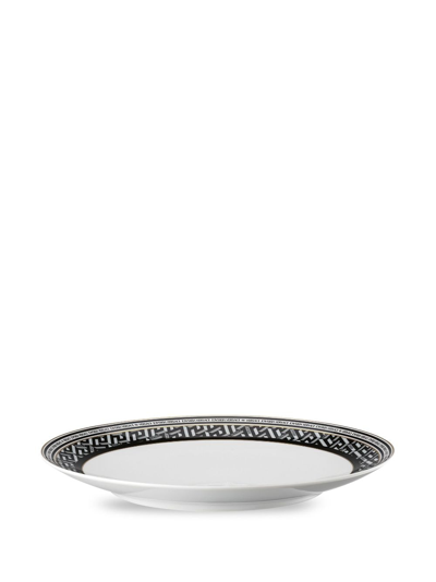 Versace X Rosenthal La Greca Signature Dinner Plate (28cm) In White