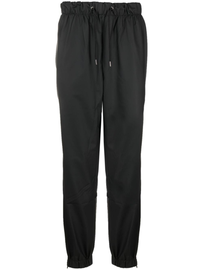 Rains Black Vented Lounge Pants In Black