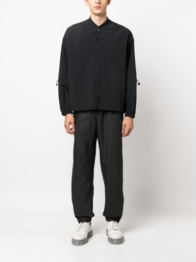 Rains Black Vented Lounge Pants In Black