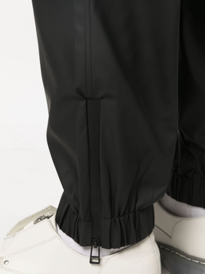 Rains Black Vented Lounge Pants In Black