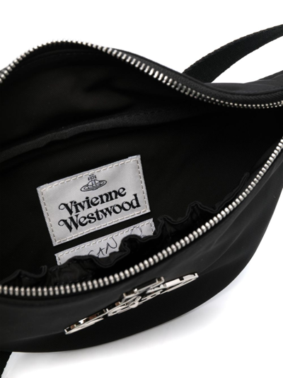 Shop Vivienne Westwood Small Hilda Belt Bag In Black