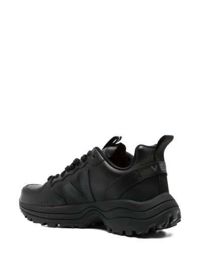 Veja Venturi Sneakers In Suede And Ripstop In Black