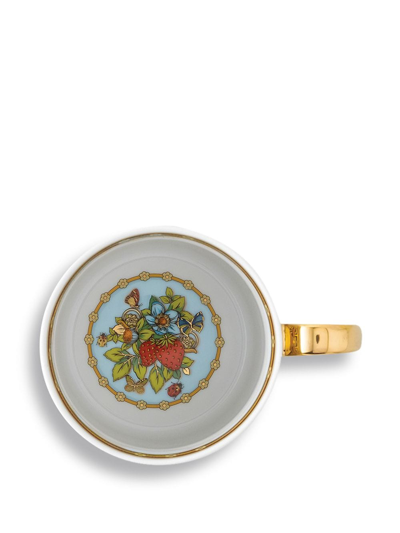 Versace X Rosenthal Jardin De  Mug (7.2cm) In Yellow