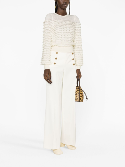 Red Valentino 3r3rbg95 Wbp 031 In White
