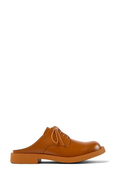 Camperlab Mil 1978 Backless Loafers In Medium Brown