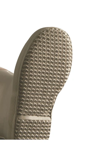 Hunter First Classic Nebula Waterproof Rain Boot In Pale Gold