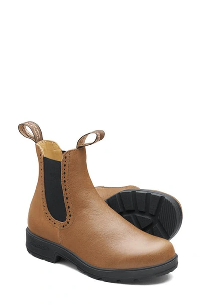 Blundstone Footwear Water Resistant Chelsea Boot In Camel