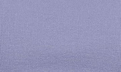 Shop Jordan Crop Cotton Blend Tank Top In Sky Light Purple
