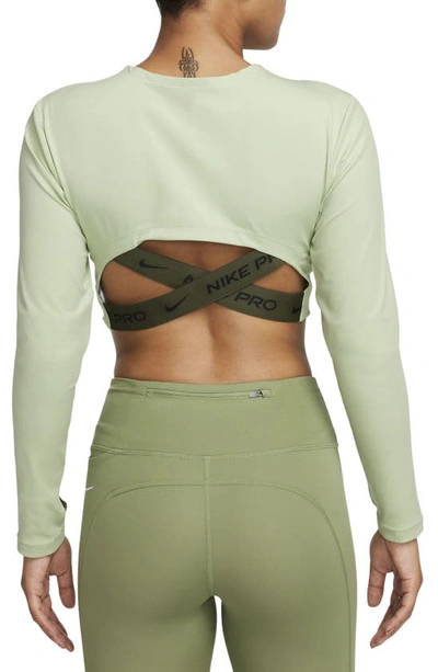 dri fit long sleeve crop top