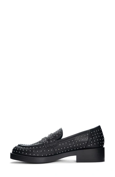 Shop Chinese Laundry Paxx Smooth Stud Penny Loafer In Black Multi