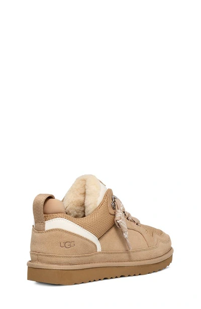 Shop Ugg Kids' Lowmel Sneaker In Sand